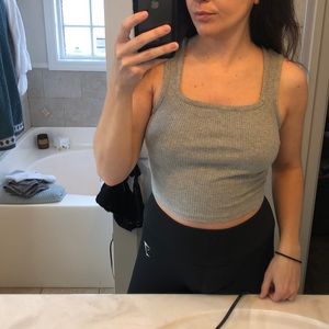 Urban outfitters Grey crop top!